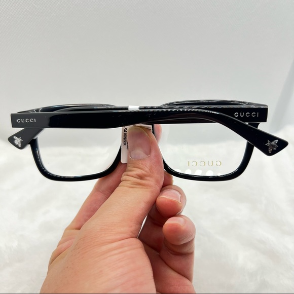 Gucci New Authentic Classic Black Optical Glasses Unisex Frame - Picture 2 of 8